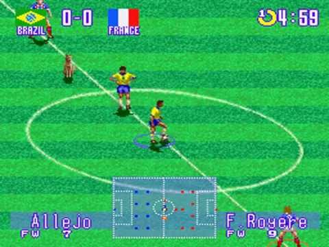 🎮 International SuperStar Soccer Deluxe Futebol Brasileiro 96, Download  da ROMS