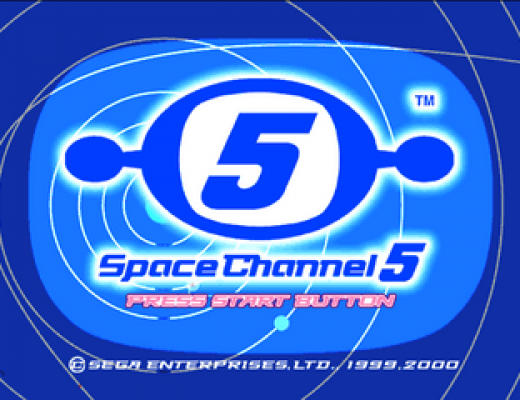 space channel 5 title screen